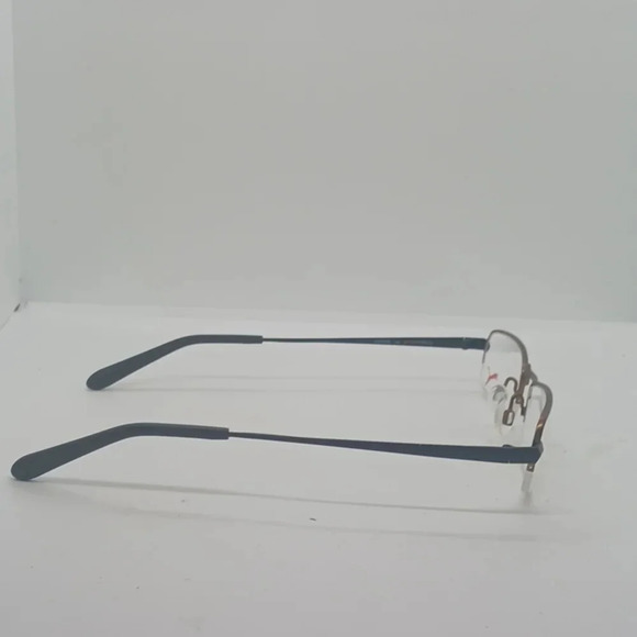 NWT MEN'S PUMA EYEGLASS FRAMES PU15392 BRONZE BLACK - Picture 4 of 4